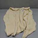 Women's Hollow Out Off Shoulder Sheer Sweater Lightweight Loose Knit Top Pullover XXL