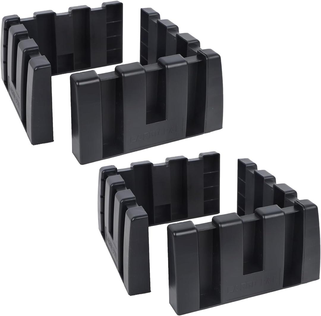 YOFIT Multipurpose Cargo Organizer Blocks Car Trunk Storage Organizer Blocks, Should Be Used with Wool Trunk's Carpet for Car/Truck/SUV/Van, Set of 4