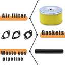 abliubale GX160 GX200 Air Filter Assembly with Housing Cover Air Cleaner Compatible with Honda GX140 GX120 Generator Coleman CT200U-EX BT200X CT200U Mini Bike Trail 196cc Baja MB165 MB200