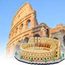 Building Blocks Set Roman Colosseum Model Micro Building Blocks 5594 PCS Famous Architecture Model Mini Building Kit, Gift for Kids and Adults