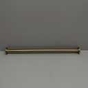 Ivilon Tension Curtain Rod - Spring Tension Rod for Windows or Shower, 24 to 36 Inch. Warm Gold