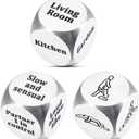 2 x Anniversary Newlywed Honeymoon Gifts for Couple Women Men Valentines Day Naughty Gifts for Boyfriend Girlfriend Husband Wife Date Night Ideas Dice for Him Her Christmas Bridal Shower Gifts for Bride