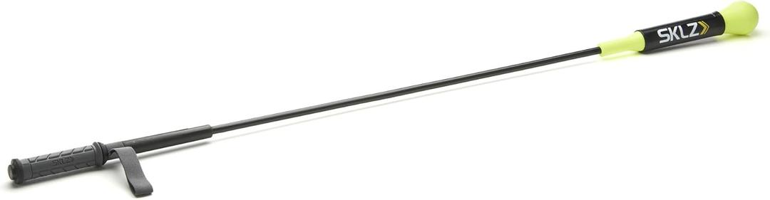 SKLZ Hitting Stick Batting Swing Trainer for Baseball and Softball, 52 Inch One-on-One Coaching Tool for Ball Contact, Hand-Eye Coordination, and Bat Speed