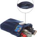 2 x AOCINA Small Denim Purse Blue Jean Purse Shoulder Bag Denim Crossbody Bags for Women