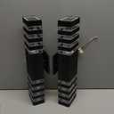 2Pack 18inch LED Square Up & Down Wall Lights,24W Outdoor Wall Light 4000K Day White Aluminum Body Waterproof IP65 LED Exterior Light Fixtures Wall Mount for House Patio Garage Garden.