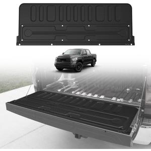 TripleAliners Truck Mat Compatible with 2007-2021 Toyota Tundra Accessories, Tailgate Mat Custom Fit All Weather Protection Pickup Liner, Not Fit Drop-in Liners