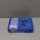 Veally Black Mixed Blue Bob Wig with Bangs for Women Shoulder Length Bob Curly Synthetic Wigs with Natural Wavy Black Mixed Brown Heat Resistant Wig for Daily Party Use