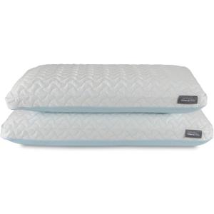 Tempur-Pedic TEMPUR-Cloud + Cooling Pillow, King - 2-Pack