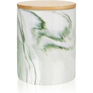 SOITIS Ceramic Small Urn for Human Ashes Keepsake, 4.13 Inch Memorial Urn for Ashes, Mini Urn for Human Ashes, Sharing Urn Ashes Keepsake Urn Funeral Green Keepsake