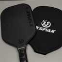Carbon Fiber Pickleball Paddle - Tournament Edition - World Champion Surface Technology Options Pickleball Racket - USAPA Polypropylene Honeycomb Paddle with Cushion Comfort Grip