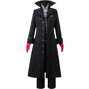 Ya-cos Adult Men Cosplay Costume Suit Halloween Outfit (X-Small, Black)