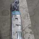 Zenna Home Adjustable Curtain Tension Rod with Decorative Round Finials, No Drill Window Rod, Easy Install Expandable Tension Curtain Rod for Windows, 48 to 84 Inch, Bronze