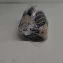 Black and Khaki Striped Rugs 3x5, Outdoor Cotton Hand Woven Front Door Mat,Washable Reversible Layered Fall Door Mats, Foldable Front Porch Rug for Entryway/Home Entrance/Farmhouse/Autumn