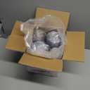 I00000 100PCS Silver Plastic Cups,9 oz Clear Plastic Cups with Silver Trim, Heavy-Duty Disposable Hard Cup For Party, Premium Cup Perfect for Wedding & Party