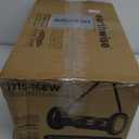 Earthwise 1715-16EW 16-Inch 7-Blade Push Reel Lawn Mower, Grey