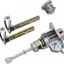 819052W000, 81905-2W000, Door Lock Cylinder 2 Keys & Rotor-Glove Box Set For Hyundai Santa Fe 2013-2018 Santa Fe Sport 2013-2018 Santa Fe XL 2019