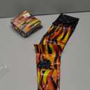 ArtCreativity Inflatable Flame Baseball Bats for Kids, Set of 6, 40 Inch Durable Inflates, Cool Sports Birthday Party Favors, Decorations, and Supplies, Carnival Party Prizes