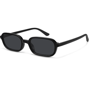WOWSUN Retro Rectangle Sunglasses Womens Small Trendy 90s Sun Glasses Sunnies UV400 Protection