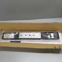 Outdoor Wall Light LED 12W 23.6in Black Metal - 3-Color Changeable,Modern Exterior Lighting Fixture with Acrylic, Waterproof Long Prch Sconce Brightens to Patio,Garage,Front Door