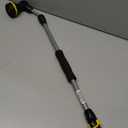 Melnor 65145AMZ RelaxGrip 8-Pattern Pivoting-Head QuickConnects Extension Wand, Black/Yellow