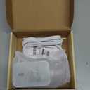 TESSAN Small Flat Plug Power Strip, Ultra Thin Extension Cord 3 ft, 3 AC Outlets with 3 USB Ports (1 USB C), Multiple Wall Outlet Extender for Cruise Travel Office School Dorm Room Essentials (Gray)