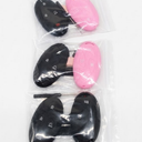 Silicone Key Fob Cover for Hyundai 2024-2026 Tucson Elantra Santa Fe Kona Sonata IONIQ,4/5/7 Button Remote Key Protector with Key Ring & Keychain,2 Pack,Black(Red+Pink Button)