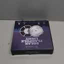 Solar Flag Pole Light  26 LED 1300 Lumen Super Bright, 12+ Hours Runtime, Auto On/Off, Durable Weatherproof Top-Mount for Outdoor Flagpoles (Deluxe Silver)