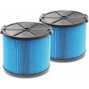 2 Pack VF3500 Replacement Filter Compatible with Ridgid 3-4.5 Gallon Wet Dry Vacuums, 3-Layer Pleated Fine Dust Filter for WD3050, WD4070, WD4080, WD4522, 4000RV, 4500RV Shop Vacuums (2 pack)