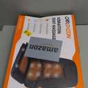 Back Massager with Heat,Heated Seat Cover Cushion with 5 Vibrating Massage Nodes Chair Pad for Pain Relief Home Office Use