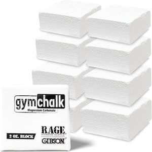 Premium Gym Chalk, Pure Magnesium Carbonate Chalk for Excellent Grip, Weightlifting, Gymnastics, Rock Climbing - Block Chalk 1 LB