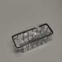 Kitchen Sponge Holder,Sponge Holder for Kitchen Sink Scution,Sink Caddy (Bronze)