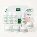 A Little Bit of Mario 10-Piece Skincare Kit  Vitamin C Serum, Glycolic Acid Toner, Hyaluronic Dew Cream, Collagen Mask, HOCI Spray & Cleanser  Brightening, Anti-Aging & Hydration  Travel & Gift Set