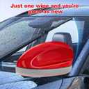 2 x Powerful Windshield Cleaner & Oil Film Remover, Glass Cool - Glass Cleaning Mouse, Windshield Cleaning Tool Streak-Free Formula Fast-Acting And Easy To Use For All Glass Surfaces