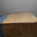 OLIXIS Set of 4 Dining Kitchen Mid-Century Modern Chairs with Wood Legs and PU Leather Cushion for Living Room Bedroom Outdoor Lounge, Black