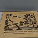 Cookbook Stand Recipe Book Holder: Recipe Cook Book Stand for Kitchen Counter, Wooden Adjustable iPad Tablet Cookbook Stand - Wood Cutting Board Style - Brown