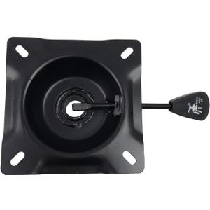 Wealrit Office Chair Tilt Base, Heavy Duty Control Lift Mechanism Black Swivel Base Plate 5.3" x 5.3" Mouting Holes Dimension Office Chair Parts Replacement