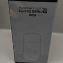 SHARDOR Electric Super Silent Blade Coffee Grinder, Timed Grind Control Rotary Knob, Adjustable Coarse to Fine for Coffee Beans, Spices & Herbs, with 2 Removable Stainless Steel Bowl, Black