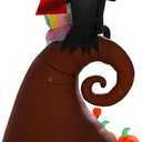 6Ft Halloween Inflatables Outdoor Decorations,Hill Skeleton Couple with Pumpkin,Built-in LED Lights,Halloween Blow Up Yard Decorations for Garden Lawn Outdoor Indoor Party Decor