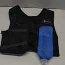 Running Vest for Women & Men, Adjustable Elasticated Sternum Straps Vest with 500ml Soft Flask, Fast and Free Reflective Running Vest, Designed for Running Marathon Trail Race Jogging Cycling (Medium)