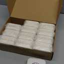 12 Pcs Volleyball Gifts for Team Bulk Volleyball Jewelry Box Small Portable Case for Team Coach Supplies(White)