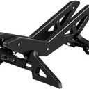 Adaptable Folding Bike Road Bike DIY Parking Racks Bike Parking Rack Floor Stand Indoor Adjustable (Black)