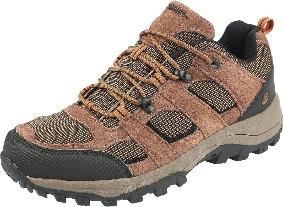 Northside Men's Monroe Low Hiking Shoe (12, Brown)