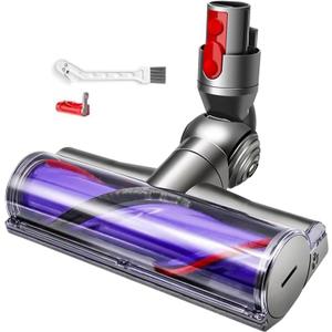 Upgrade Quick-Release Vacuum Direct Drive Head Replacement for Dyson V7 V8 V10 V11 V15Suitable for Hardwood Floor Carpets Attachment SV10 SV11 SV12 SV14 Replacement Part Electric Head Roller Brush