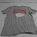 Junk Food Clothing x NFL - Bold Logo - Short Sleeve Fan Shirt for Men and Women - Officially Licensed NFL Apparel (Small, Grey)