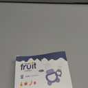 2 Pack Silicone Baby Fruit Feeder with Mini Freezer Tray, Breastmilk Popsicle Molds for Baby Teething Relief, Fresh Food Feeder for Safe Infant Self Feeding, Extra Food Pouches (Blue/Green)