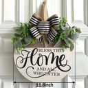 Spring Summer Decorations Wreath Welcome Home Sign for Front Home Door Decorations Outside All Seasons