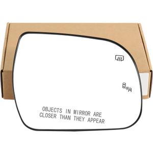 Passenger Side Mirror for Toyota Sienna (US Version) 2011-2020 with BSD Right Side Mirror Glass Replacement