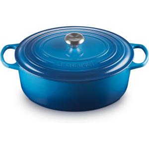 Le Creuset Enameled Cast Iron Signature Oval Dutch Oven, 8 qt., Marseille
