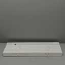 LazBlinds 2-inch Cordless Faux Wood Blinds with Royal Valance, Room Darkening Horizontal Window Blinds, Inside Mount Blinds for Windows - Fit for Window 23'' W x 48'' H - White