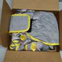 Patient Lift Sling, Universal Hygiene Mesh Lift Sling for Toileting, Lift Sling for Elderly, 500lbs(230kgs) (Medium, Grey)